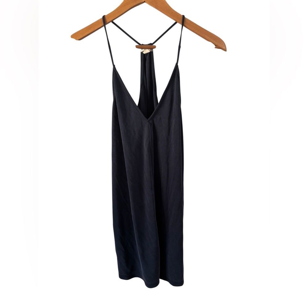 Silence and Noise‎ Cupro Mini Dress Blue Size XS Modal Dress